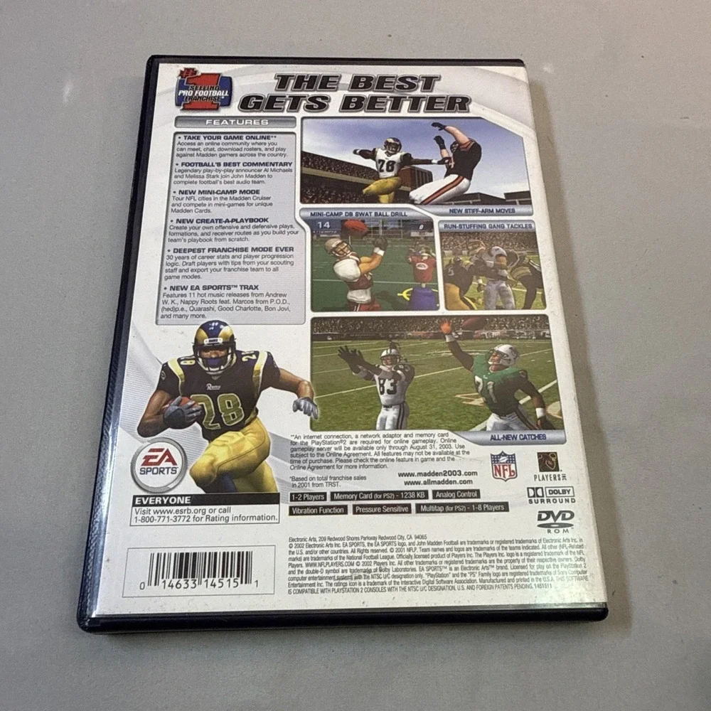 Madden NFL 2003 - Sony PlayStation 2